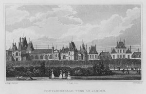 Parijs, Fontainebleau, Vers Le Jardin