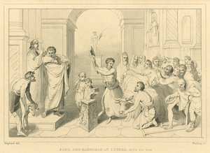 Paulus en Barnabas in Lystra, Handelingen XIV, 8-18