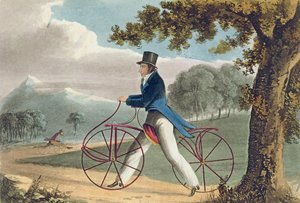Voetgangershobby, uit Ackermanns Repository of Arts, 1819