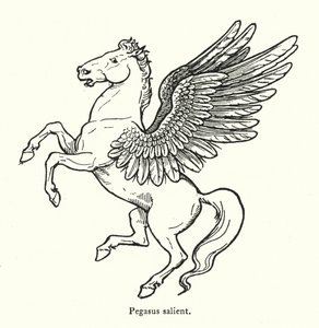 Pegasus rijzend door English School