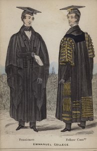 Pensionaris, Fellow Commoner, Emmanuel College