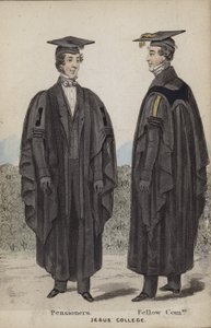 Pensionarissen, Fellow Commoner, Jesus College door English School