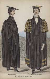 Pensionaris, Fellow Commoner, St Johns College