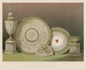 Geperforeerd Parian Ware door Messrs G Granger en Co, Worcester