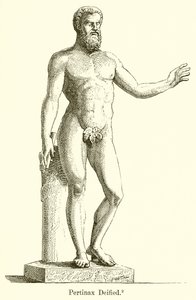 Pertinax vergoddelijkt
