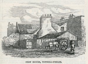 Pesthuis, Tothill Fields door English School