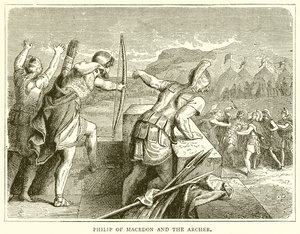 Philip van Macedonië en de Boogschutter