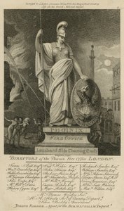 Phoenix Company; Brandkantoor, Lombard Street en Charing Cross, Londen