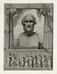 Pindarus, Oude Griekse Lyrische Dichter (ca. 522-ca. 433 v.Chr.) door English School