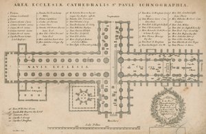 Plattegrond van de St. Paul