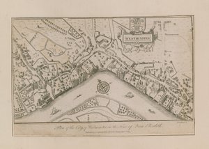 Plan van de Stad Westminster door English School