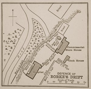 Plan van de verdediging van Rorkes Drift