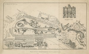 Plan van de verbeteringen in St. James