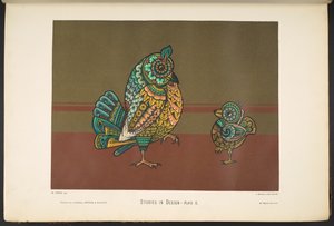 Plate ii, uit Studies in Design. [60 gekleurde platen.]