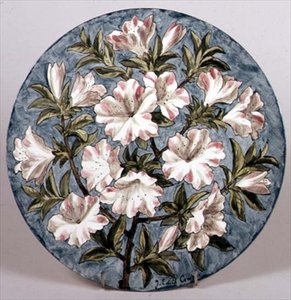 Bord met azalea