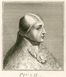 Paus Pius II door English School