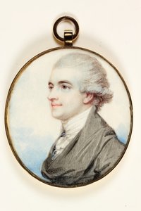 Portret van Lord Edward Charles Cavendish Bentinck