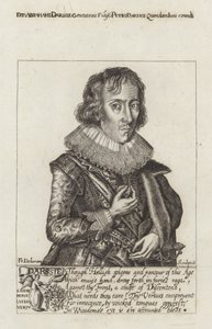 Portret van Abraham Darssie door English School
