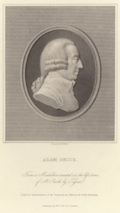 Portret van Adam Smith