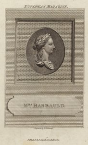 Portret van Anna Laetitia Barbauld