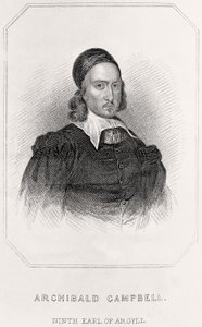 Portret van Archibald Campbell, 9e Graaf van Argyll door English School