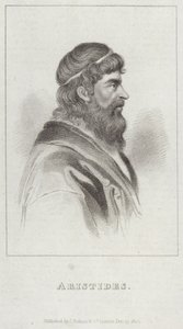 Portret van Aristides door English School