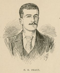 Portret van C O Peart