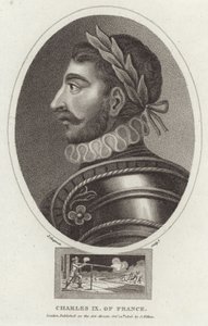 Portret van Karel IX van Frankrijk