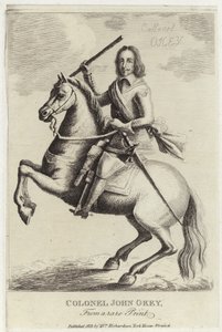 Portret van Kolonel John Okey door English School
