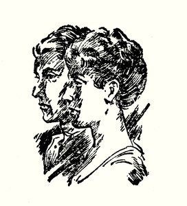 Portret van E Oe Somerville en M Ross door English School