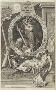 Portret van Eduard III van Engeland door English School