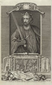 Portret van Eduard I van Engeland