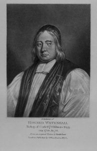 Portret van Edward Wetenhall, uit 