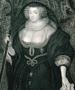 Portret van Frances Howard (ca. 1578-1639) hertogin van Richmond, uit 