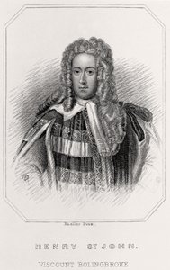 Portret van Henry St. John, Burggraaf Bolingbroke