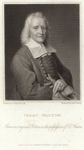 Portret van Izaak Walton