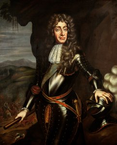 Portret van Jacobus II (1633-1701) in harnas