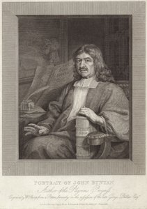 Portret van John Bunyan door English School