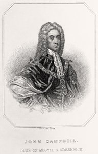 Portret van John Campbell, Hertog van Argyll en Greenwich