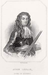 Portret van John Leslie, Hertog van Rothes door English School