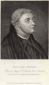 Portret van John Lydgate van Bury