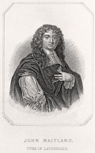 Portret van John Maitland, Hertog van Lauderdale, 1835