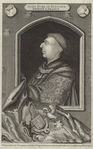 Portret van Jan van Lancaster, Hertog van Bedford