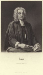 Portret van Jonathan Swift door English School