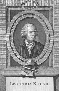 Portret van Leonard Euler (1707-83) door English School