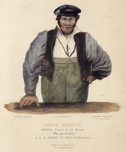 Portret van Louis Cordier door English School