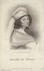 Portret van Madame de Genlis