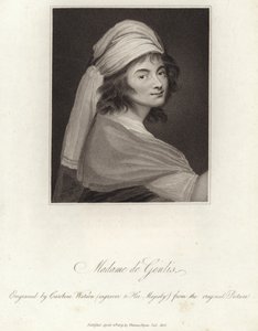 Portret van Madame de Genlis