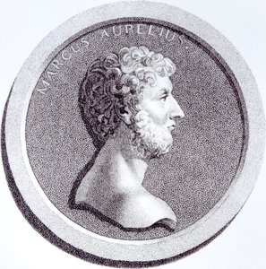 Portret van Marcus Aurelius, uit 