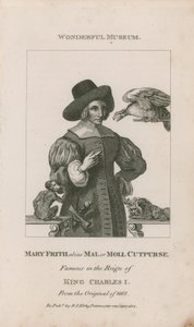 Portret van Mary Frith door English School
